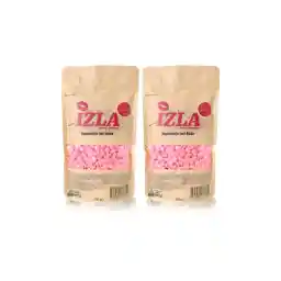 موم مهره صورتی İzla 2 عدد