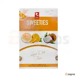 ویفر توپی نارگیلی Oddie سری Sweeties حاوی تکه های پرتقال 500 گرم