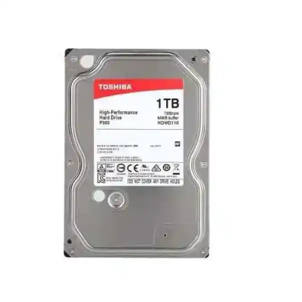 هارددیسک اینترنال توشیبا مدل P300 BULK HDWD110UZSVA ظرفیت 1 ترابایت Toshiba P300 BULK HDWD110UZSVA internal hard disk