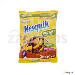 کورن فلکس نسکوئیک نستله با طعم شکلاتی و موز 310 گرم