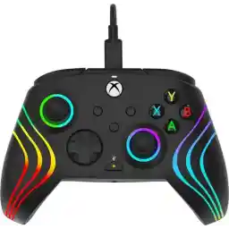 PDP Afterglow WAVE - Bedrade Xbox Controller - Xbox Series X|S - Zwart