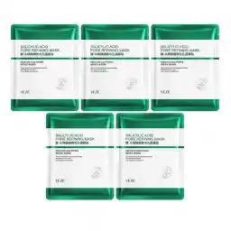 ماسک صورت وزه مدل سالیسیلیک اسید ضد جوش وزن 25 گرم بسته 5 عددی