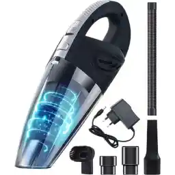 جارو شارژی دستی - جارو برقی دستی با 4 ضمیمه - Zedar S300