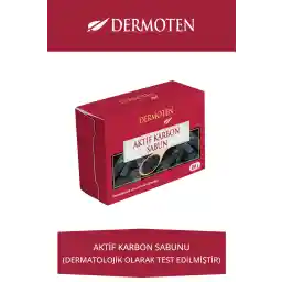 صابون درموتن اکتیو کربن 150 گرم
