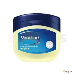 وازلین Vaseline اورجینال مناسب پوست خشک مدل pure petroleum jelly حجم 100 میل