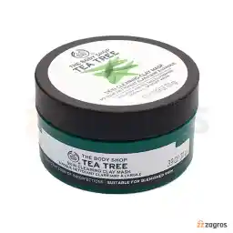 ماسک خاک رس درخت چای (تی تری) بادی شاپ پوست چرب، مستعد آکنه و لک 100 میل