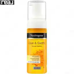فوم شستشو صورت نوتروژینا مدل Soothing Clear حجم 150 میلی لیتر