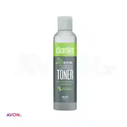 تونر زغال مات کننده آون Clearskin مدل Pore & Shine Control مناسب پوست چرب 100 میل