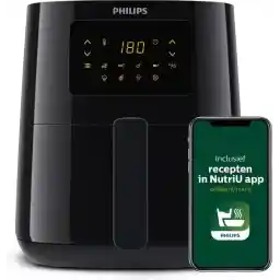 Philips Airfryer Essential Series - HD9252/90 - 4 liter (L) - Hetelucht friteuse - Digitaal display - 13 in 1 kookfuncties Philips Airfryer Essential Series - HD9252/90 - 4 liter (L) - Hetelucht friteuse - Digitaal display - 13 in 1 kookfuncties