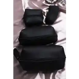 کیسه آرایش مشکی MUJGAN 4 Pack