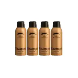 دئودورانت مردانه Slazenger Gold Active Sport 150 میلی لیتر - 4 عدد