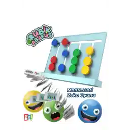 بازی آموزشی Go Toys بازی هوشی Rubik's Abacus Montessori