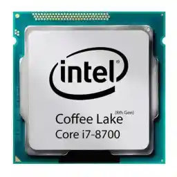 پردازنده مرکزی اینتل سری Coffee Lake مدل Core i7-8700 Intel Coffee Lake Core i7-8700 CPU
