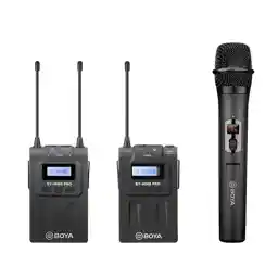 میکروفن بیسیم دستی و یقهای بویا BOYA BY-WM8 Pro-K4 Wireless Microphone