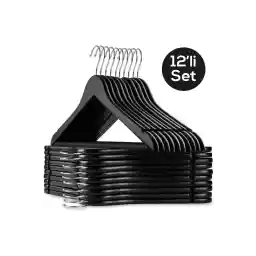 رخت چوبی MaviEv 12 تکه یک چوب لباسی پلاستیکی با کیفیت