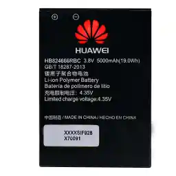 باتری لیتیوم یون هوآوی مدل HB824666RBC ظرفیت 5000 میلی آمپر ساعت مناسب برای مودم قابل حمل هوآوی E5785-320