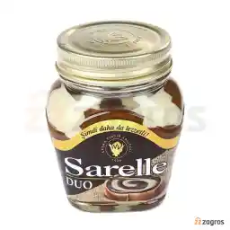 کرم کاکائو صبحانه دو رنگ فندقی Sarelle وزن 350 گرم