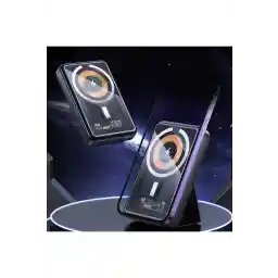 پاوربانک بی سیم miccell 15w 10.000 ماه با قابلیت شارژ سریع سازگار با تمامی مدل های مگنت