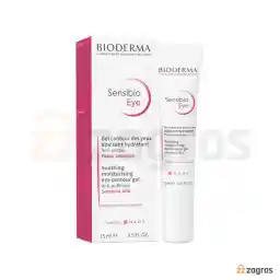 ژل دور چشم مرطوب کننده بایودرما مدل Sensibio مناسب پوست حساس 15 میل