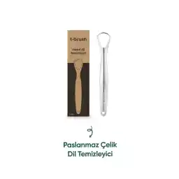 TBRUSH زبان پاک کننده از فولاد ضد زنگ / زبان خراش