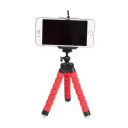 سه پایه Mini Tripod Spider+ Mobile holder-Red