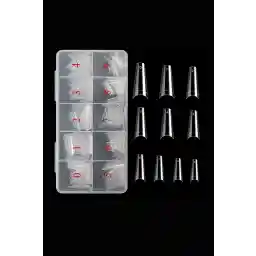 FREELADY ناخن مصنوعی 500 تکه نکات شفاف نیمه ماه - T134