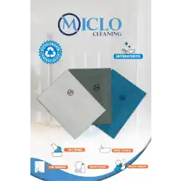 MICLO CLEANING - ست پارچه تمیزکننده میکروفیبر 3 تایی (پارچه جادویی) Miclo112