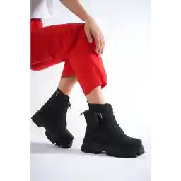 کیف پول مشکی زنانه Weynes با چکمه و چکمه زیپ دار ضد آب جیبی Wsb0210