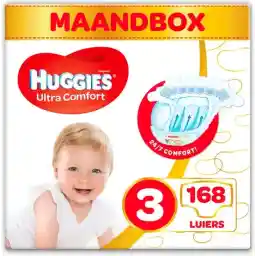 پوشک Huggies - سایز 3 (4 تا 9 کیلوگرم) - 168 عدد - بسته ارزشی