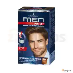 کیت رنگ مو مردانه شوارتسکوف Men Perfect قهوهای شماره 60