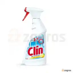 اسپری شیشه پاک کن کلین با رایحه لیمو حجم 500 میل