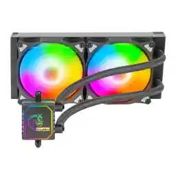 سیستم خنک کننده مایع گرین مدل GLACIER 240 ARGB GREEN GLACIER 240 ARGB CPU Liquid Cooler