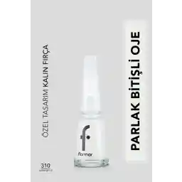 لاک ناخن براق مرواریدی فلورمار (سفید) - مینای ناخن - 310 سفید برفی - 8682536035859