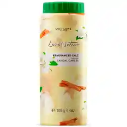 پودر بدن معطر اوریفلیم سری لاونیچر مدل Sandal Caress وزن 100گرم - َشماره 35553