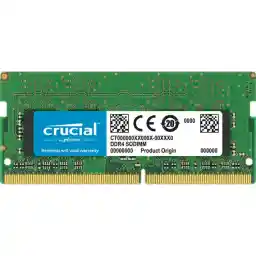 رم لپ تاپ کروشیال مدل DDR4 تک کاناله 2133MHz با ظرفیت 16GB با تایمینگ CL15 Crucial DDR4 2133MHz CL15 Single Channel Laptop RAM - 16GB
