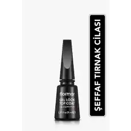 Flormar Gel Look Top Coat Nagellak - Gel Look Top Coat - 000 - 8682536059275