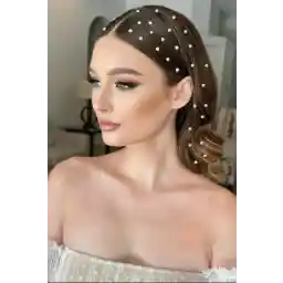 استیکر مروارید H&E DESIGN 150 تکه سنگ موی بدن و صورت