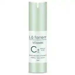 سرم روشن کننده و ضد پیری پوست لافارر حاوی 10درصد ویتامین C حجم 30 میل