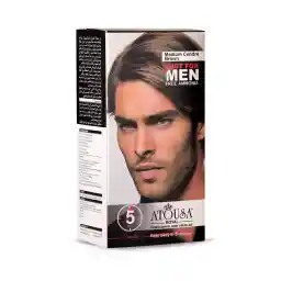 کیت رنگ موی مردانه آتوسا رویال - قهوه ای دودی متوسط