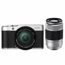 دوربین بدون اینه فوجی Fujifilm X-A10 Mirrorless Kit 16-50mm 50-230mm
