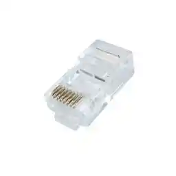 بسته 100 عددی کانکتور RJ45 cat5 سوکت network socket