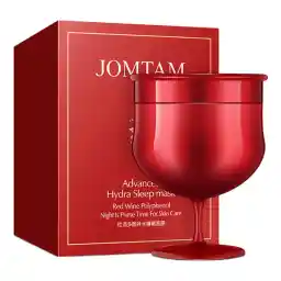 ماسک صورت شب جومتام حاوی عصاره انگور قرمز مناسب انواع پوست حجم 150 میل