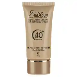 کرم ضدآفتاب رنگی مدیسان مدل Ultra Light Beige SPF40 مناسب انواع پوست، حجم 30 میلی‌لیتر