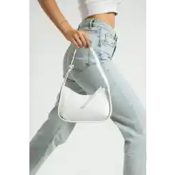 کیف باگت زنانه با طرح کروکودیل ESTUTE