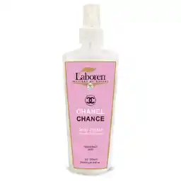 بادی اسپلش زنانه لابورن با رایحه Chanel Chance حجم 250 میل