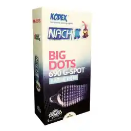 کاندوم خاردار کدکس مدل Big Dots بسته ده عددی