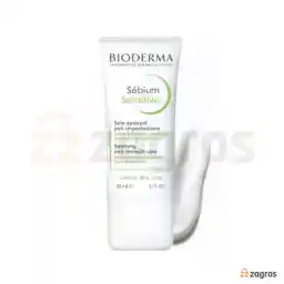 کرم ضد جوش بایودرما مدل Sebium Global مناسب پوست مستعد آکنه 30 میل