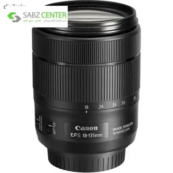 لنز کانن دست دوم Canon EF-S 18-135mm f/3.5-5.6 IS USM(جعبه ندارد)