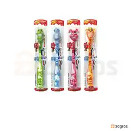 مسواک کودک آکوا فرش طرح کارتونی با برس نرم