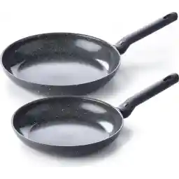 ست ماهیتابه BK Universe Ø 24 سانتی متر + Ø 28 سانتی متر - القایی - بدون PFAS